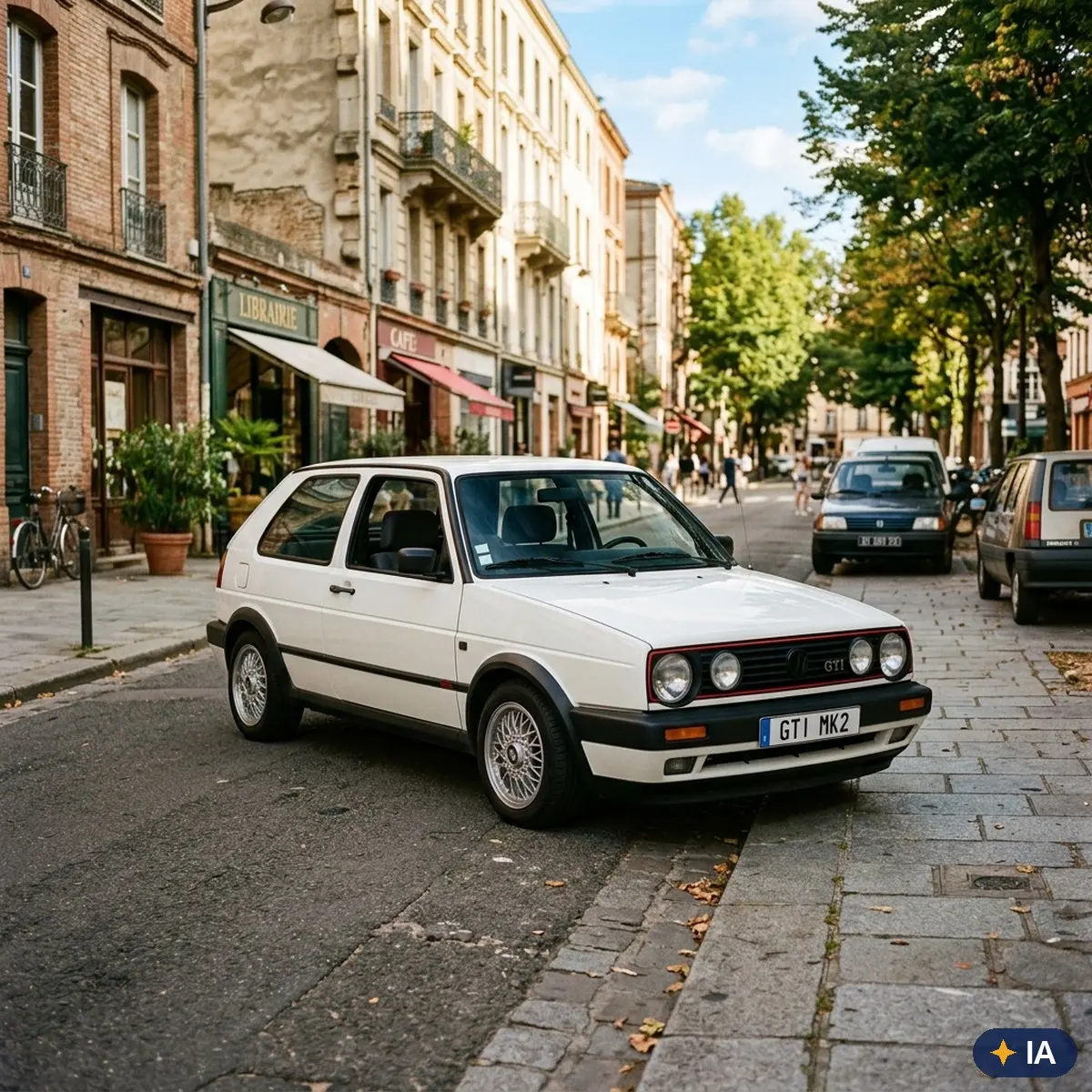 Planche youngtimers : mécanique et capots ouverts en atelier