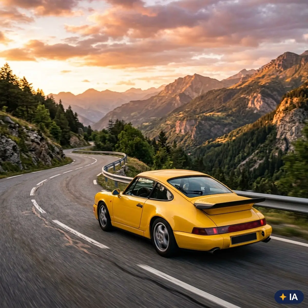 Planche youngtimers : berlines et cabriolets de collection au bord de mer