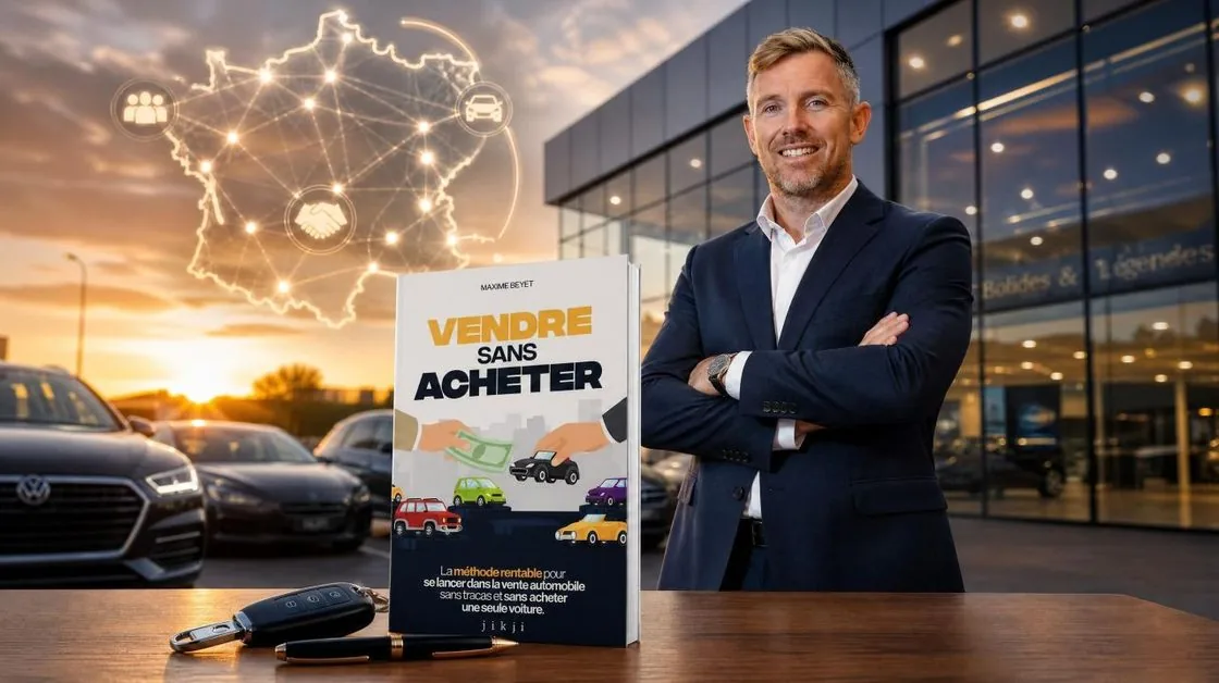 Maxime Beyet et son livre « Vendre sans acheter »